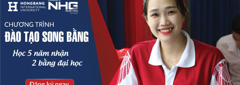 Chương trình đào tạo song bằng 5 năm nhận 2 bằng của HIU