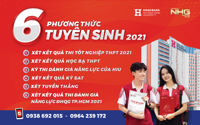 6 Admission Methods 2021
