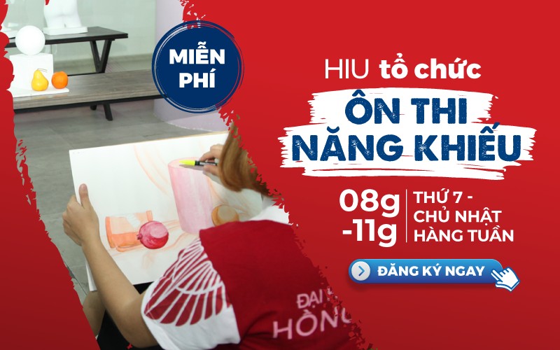 HIU tổ chức ôn thi năng khiếu miễn phí cho thí sinh