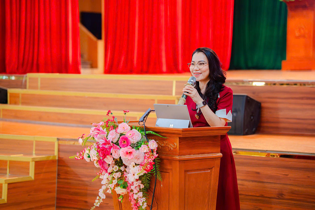 ThS.NCS. Trần Thúy Trâm Quyên – Phó Hiệu trưởng HIU – chỉ ra hai “điểm vàng” giúp dự án tạo dấu ấn mạnh mẽ