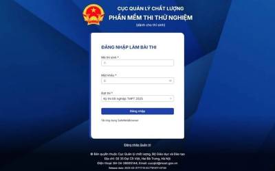 Năm 2026: Thí điểm thi tốt nghiệp THPT trên máy tính