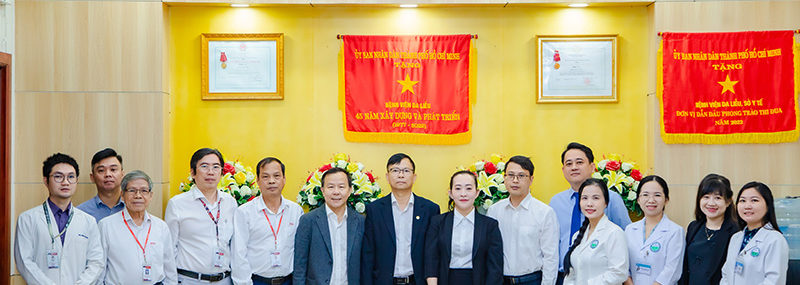 Trường Đại học Quốc tế Hồng Bàng ký kết hợp tác với Bệnh viện Da liễu TP.HCM