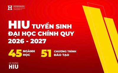 Tuyển sinh 2026: HIU áp dụng 6 phương thức xét tuyển cho 45 ngành học