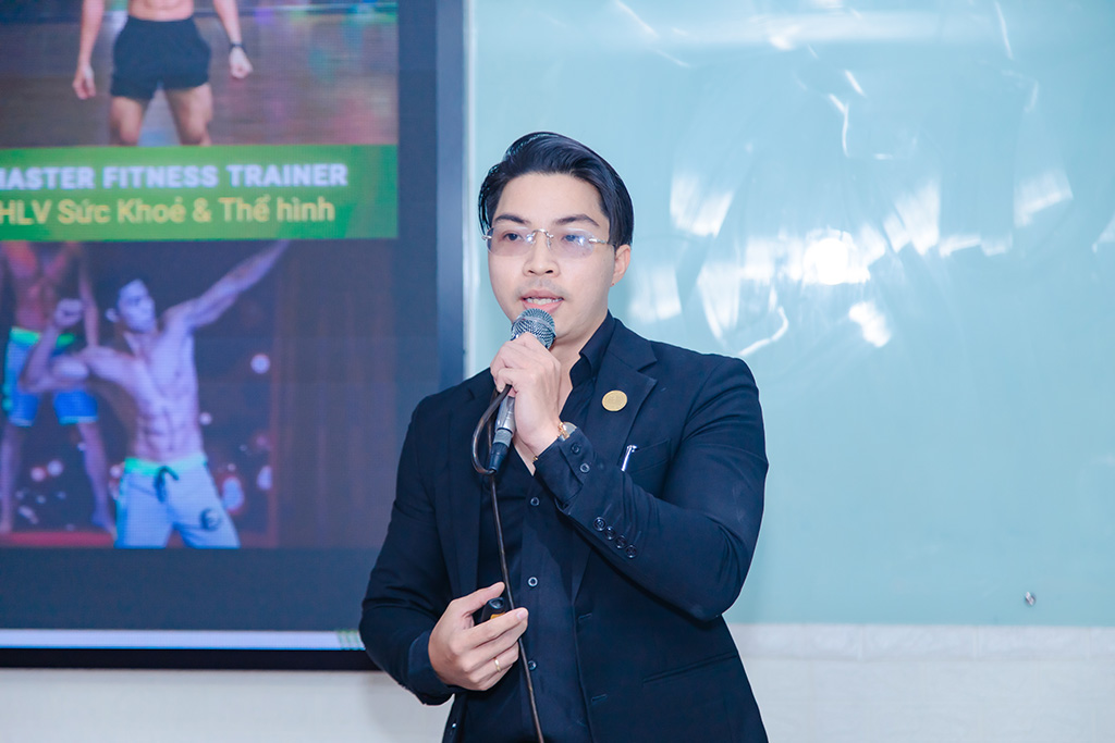 BS. Bùi Thành Ngân - Chủ tịch Viện Đào tạo Y học thể thao (DR FIT ACADEMY). Trưởng Ban Y học tập luyện, Hội Y Học Thể thao TP HCM