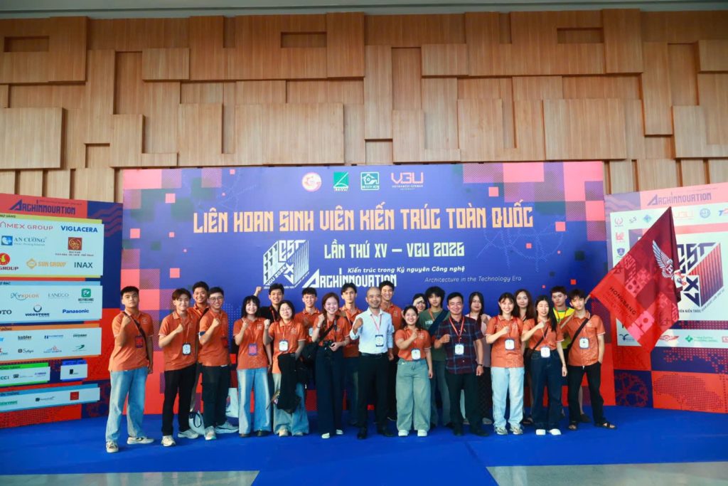 Đoàn  HIU tham dự Festival Sinh viên Kiến trúc toàn quốc lần thứ XV tại TP.HCM