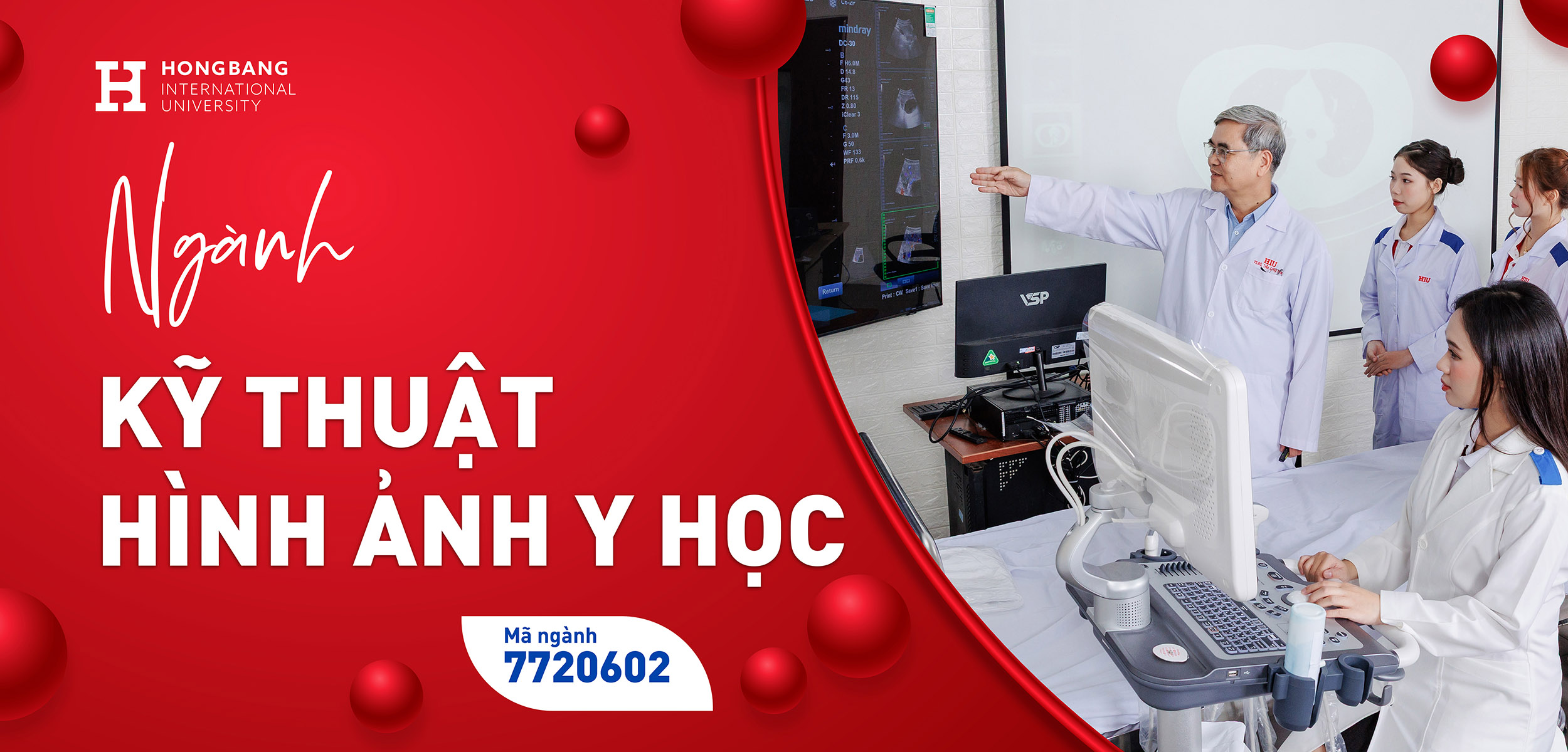 Sinh viên Kỹ thuật hình ảnh y học tại HIU: những "mắt thần" y tế tương lai