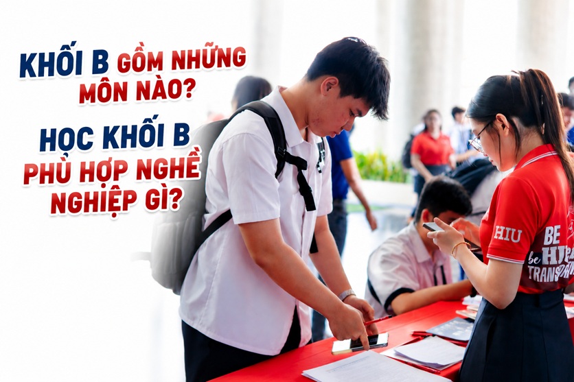 Khối B gồm những môn nào? Học khối B phù hợp nghề nghiệp gì?