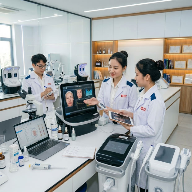 Công nghệ Thẩm mỹ gắn với xu hướng chăm sóc da chuyên sâu, thiết bị hiện đại và các giải pháp làm đẹp ít xâm lấn .