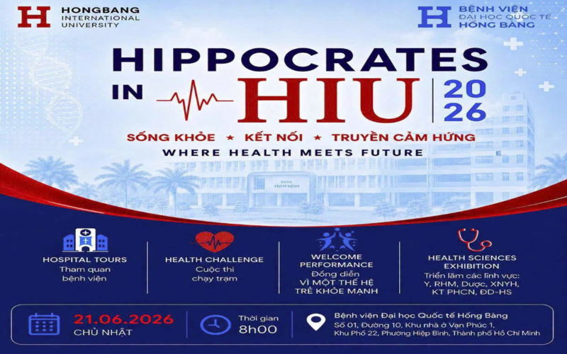 Sự kiện Hippocrates in HIU tại Bệnh viện Đại học Quốc tế Hồng Bàng